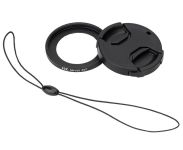 JJC RN-V10 Адаптер перехідник для встановлення фільтрів 37 мм на камеру Canon Powershot V10 з кришкою