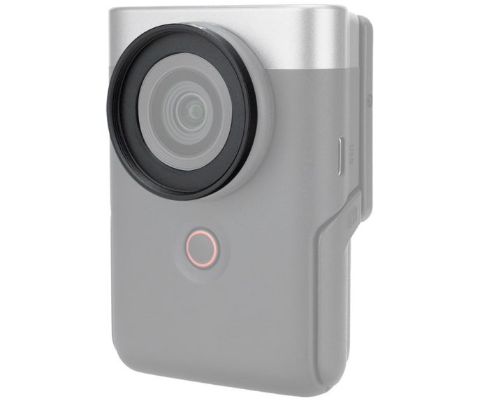 JJC RN-V10 Адаптер перехідник для встановлення фільтрів 37 мм на камеру Canon Powershot V10 з кришкою
