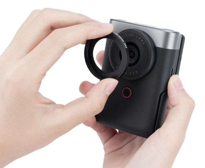 JJC RN-V10 Адаптер перехідник для встановлення фільтрів 37 мм на камеру Canon Powershot V10 з кришкою