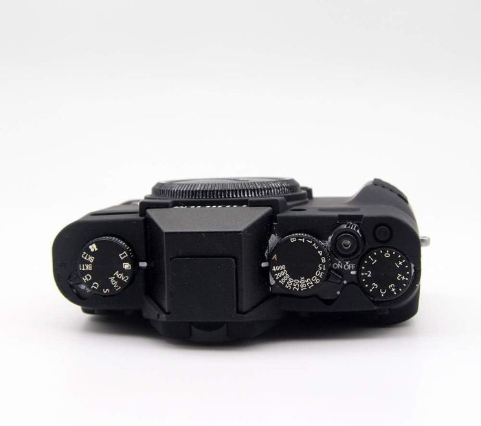 Захисний силіконовий чохол для фотоапаратів FujiFilm X-T30 — червоний