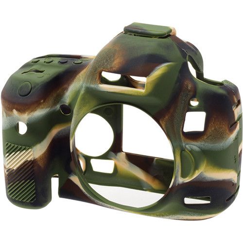Захисний силіконовий чохол для фотоапаратів Canon EOS R6, R6 Mark II — камуфляж