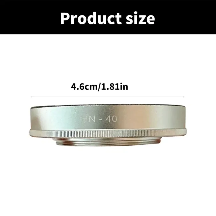 Бленда HN-40 для об'єктива Nikon NIKKOR Z DX 16-50 mm f/3.5-6.3 VR (металік)