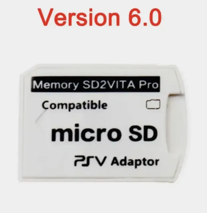 Адаптер для Sony PS VITA V6.0 SD2VITA Pro Henkaku 3.65 System 1000 2000 TF MicroSD Card PSVConvert