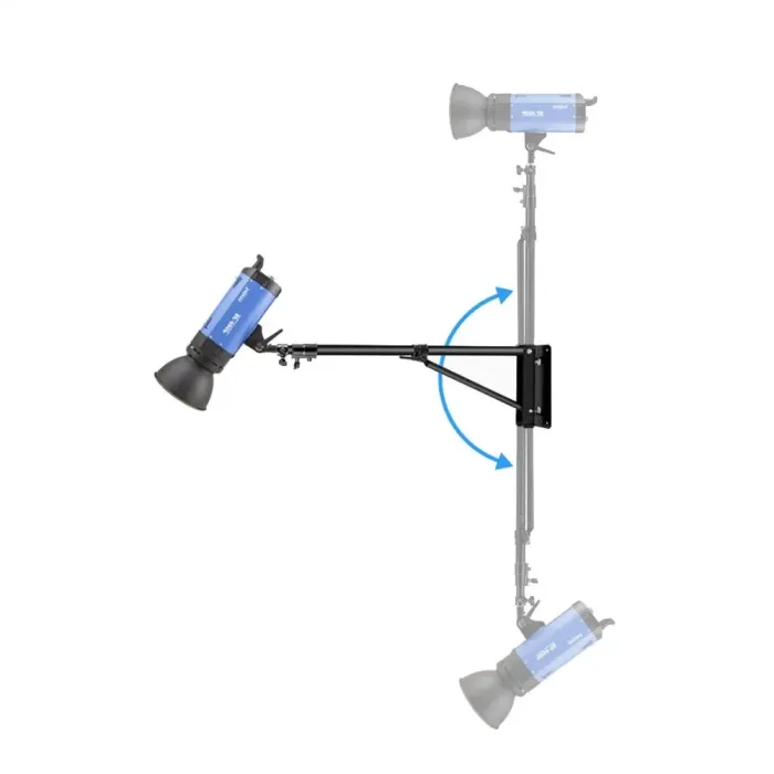 Настінний розсувний кронштейн-кріплення Selens J1800 (102-180 см) для студійного обладнання