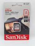 Картка пам'яті SD — Sandisk Ultra SDHC UHS-I — 4 GB (10 Class)