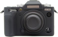 Захисний силіконовий чохол для фотоапаратів FujiFilm X-T5 — чорний