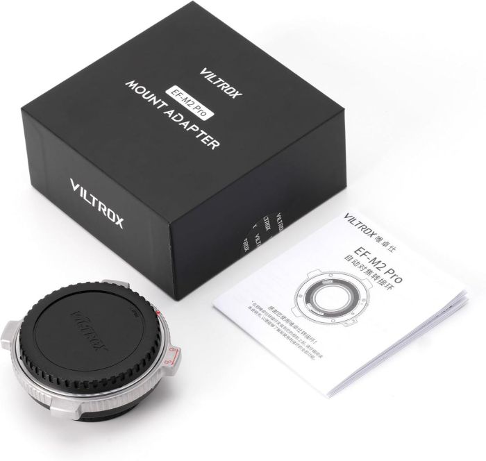 Адаптер Viltrox EF-M2 PRO Speed Booster для Canon EF на байонет Micro 4/3 (Panasonic, Olympus, Blackmagic)
