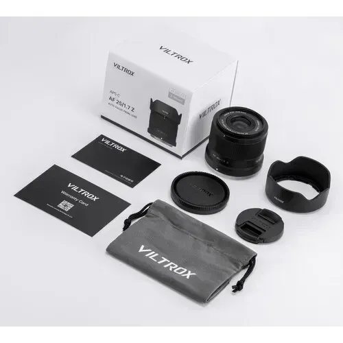 Об'єктив Viltrox AF 25mm f/1.7 Z Air для Nikon Z (AF 25/1.7 Z) (автофокусний Nikon Z-mount)