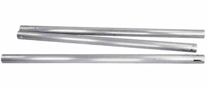 Труба-перекладина для системи кріплення фонів Visico B400, B300, B200 (3 метри з 3 частин)