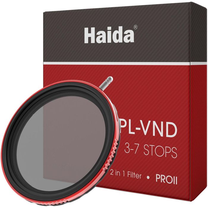 Гібридний світлофільтр Haida PROII CPL-VND 2 in 1 Filter — 77 mm (нейтрально-сірий + CPL) (код HD4781)