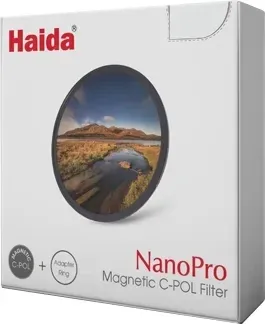 Haida NanoPro Magnetic C-POL Filter (With Adapter Ring) — CPL-фільтр з магнітним адаптером — 77 мм (код HD4666)