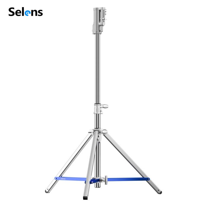 Професійна студійна стійка Selens Lowboy SLH4-HL1200H (120 см) — з універсальною багатофункційною головкою