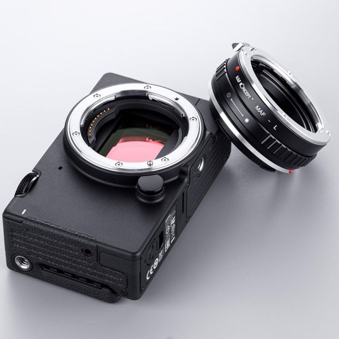 Адаптер K&F Concept MAF-L для об'єктивів Sony A (Minolta AF) на байонет L-mount (LEICA-L, PANASONIC L, SIGMA L)