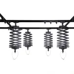 Підвісна рейкова система Visico CT-04 для фотостудії (у комплекті: пантограф Visico CT-01 — 4 шт., напрямні 4 шт. по 3 м)