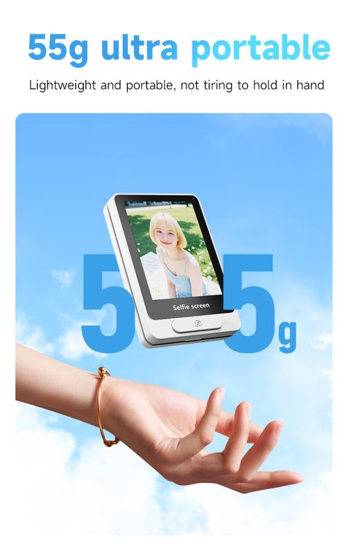 A1 Vlog Selfie Monitor — магнітний екран для селфі та стримів для задньої камери смартфона