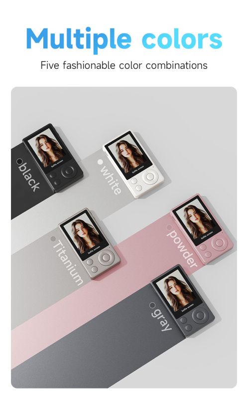 A3 Vlog Selfie Monitor — магнітний екран для селфі та стримів для задньої камери смартфона — чорний