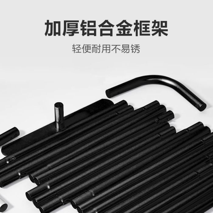 Установлення, система фону — двобічного — біло-чорний 2.0 х 2.0 — П-подібна розбірна система — швидкомонтована