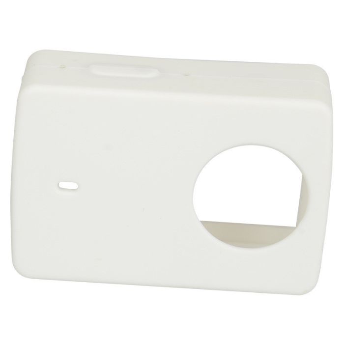 Силіконовий чохол з чохлом для екшн-камери Xiaomi YI II 4K, 4K Plus, YI L - білий (Арт. XTGP334)