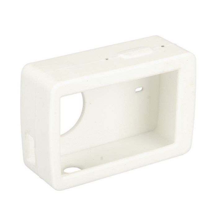 Силіконовий чохол з чохлом для екшн-камери Xiaomi YI II 4K, 4K Plus, YI L - білий (Арт. XTGP334)