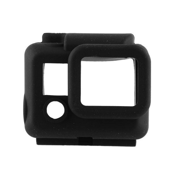Силіконовий чохол Box Case для екшн-камери GoPro Hero 3, 3+, 4, 4+ - чорний (код XTGP99)