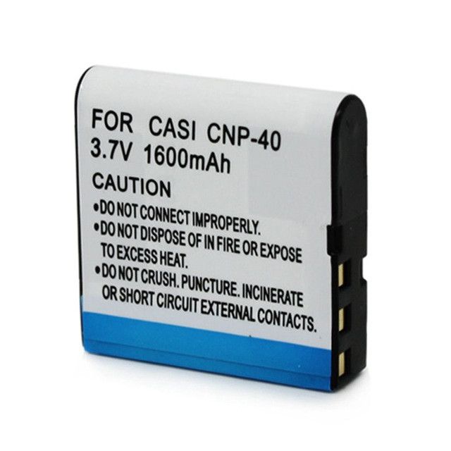 Акумулятор NP-40 (CNP-40) для фотоапаратів CASIO - аналог 1600 ма