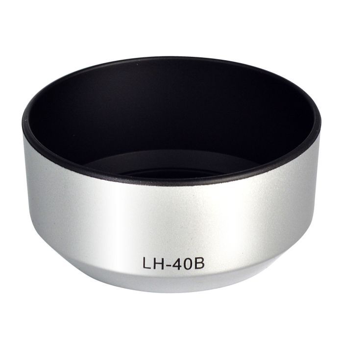 Бленда LH-40B (срібна) для об'єктиву Olympus M.ZUIKO DIGITAL 45 мм 1:1,8