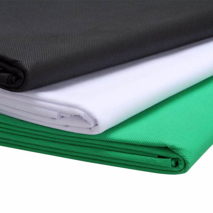 Нетканий фотофон, поліпропілен (вініл) фон 3х3 (м) - білий