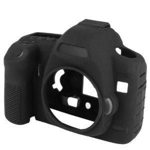 Захисний силіконовий чохол для фотоапаратів Canon EOS 5D Mark III, 5Ds, 5Dr - чорний