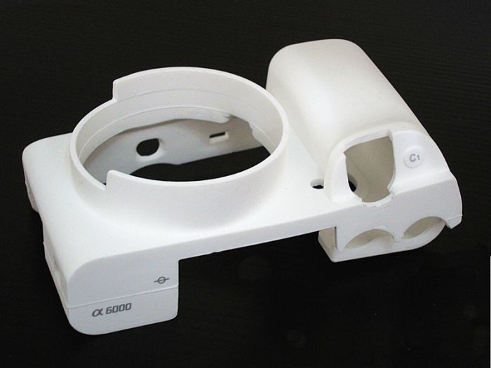 Захисний силіконовий чохол для фотоапаратів SONY A6000 - білий