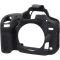 Захисний силіконовий чохол для фотоапаратів Nikon D750 - чорний