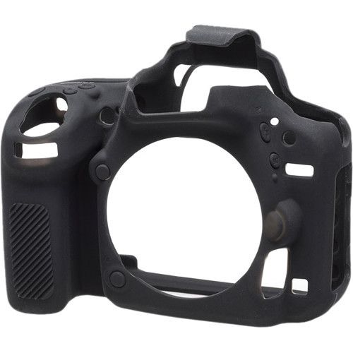 Захисний силіконовий чохол для фотоапаратів Nikon D750 - чорний