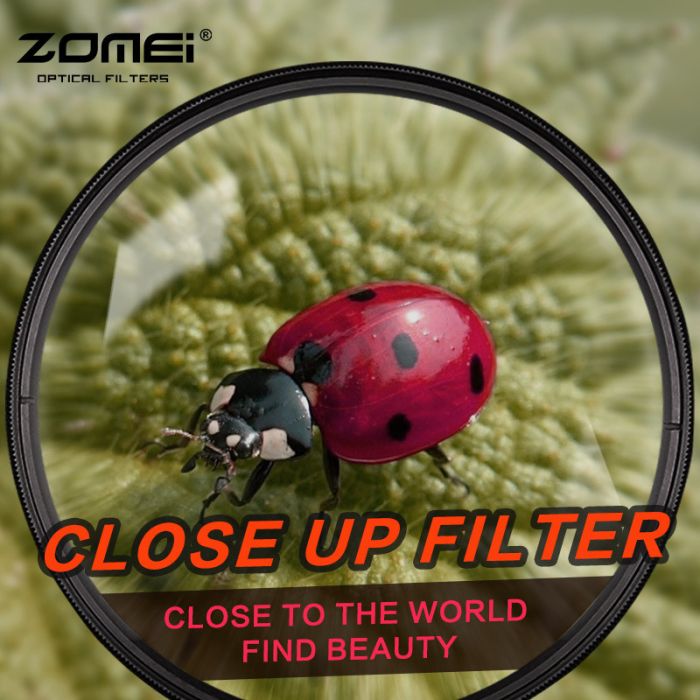 Світлофільтр ZOMEI - макролінза CLOSE UP +4 62 mm