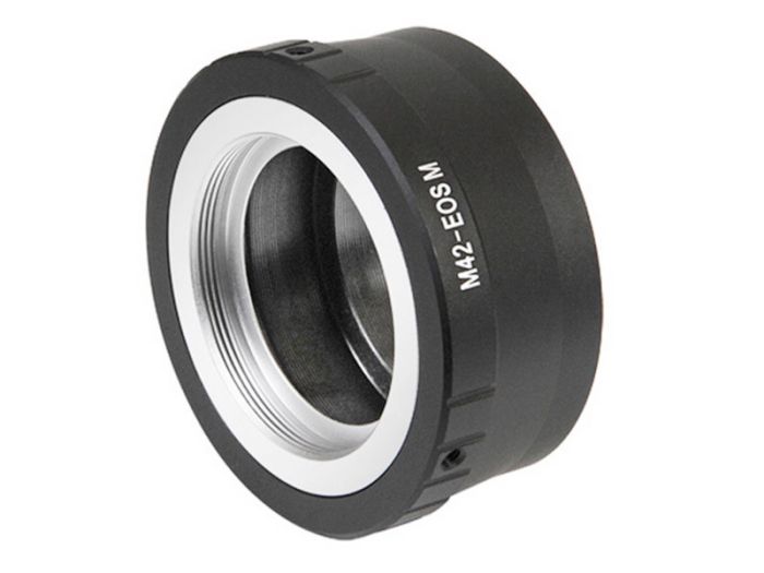 Адаптер (перехідник) M42 — CANON EOS M (для камер Canon з байонетом EOS M) для EOS M, M3, M10, M5, M6, M50