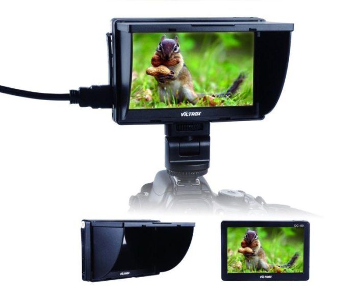 Накамерний монітор, дисплей Viltrox DC-50