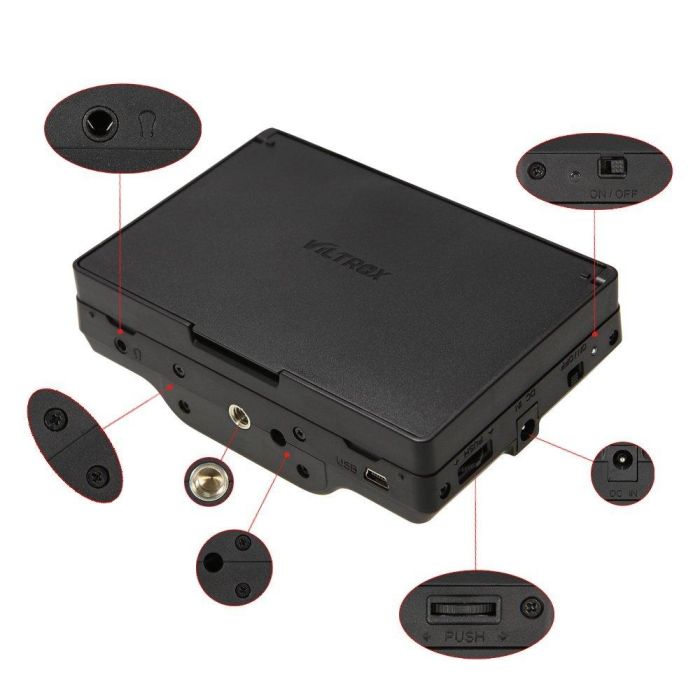 Накамерний монітор, дисплей Viltrox DC-50