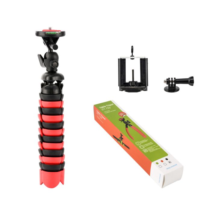 Гнучкий штатив - ITT 750 (висотою 30 см та максимальним навантаженням до 3 кг)