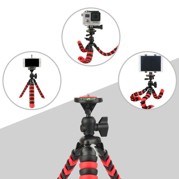 Гнучкий штатив - ITT 750 (висотою 30 см та максимальним навантаженням до 3 кг)