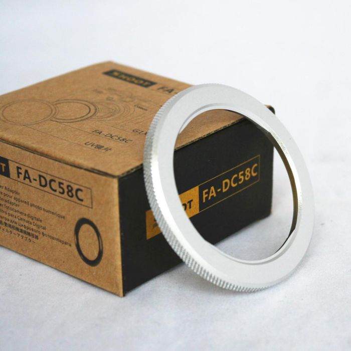 Адаптер для об'єктиву Canon Powershot G1 X на 58 мм - FA-DC58C