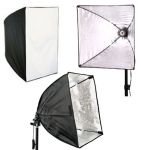 Софтбокс, розсіювач, дифузор (Softbox) 50 х 70 см для постійного флуоресцентного світла – з патроном E27