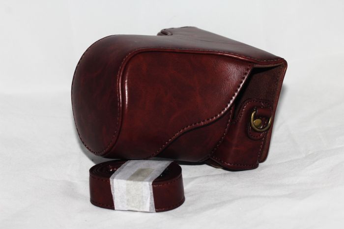 Захисний футляр - чохол для фотоапаратів CANON EOS M10, M100 - кава