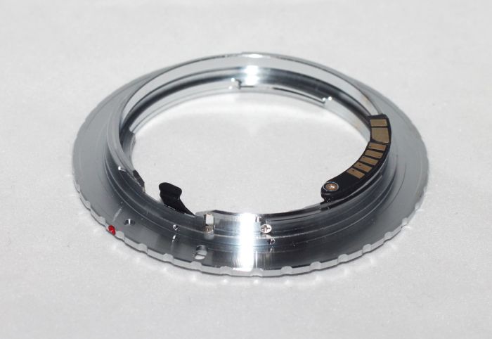 Адаптер (перехідник) Nikon AI (F) - Canon EOS (AI-EOS) з чіпом