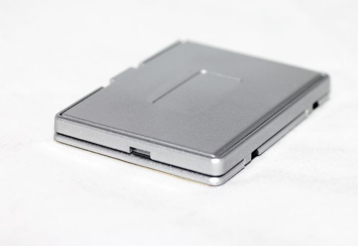 Захист екрану 3" LCD камери з козирком та шторками - срібло (код LC7593)