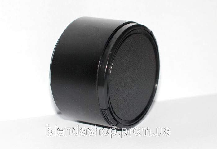 Універсальна довгофокусна металева бленда 67 мм з кришкою