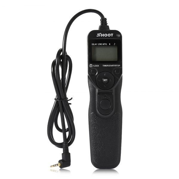 Пульт ДК (тросик) Shoot з таймером та LCD дисплеєм DMW-RS1 (DMW-RSL1, CR-D1) для камер Leica та Panasonic