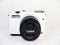 Захисний силіконовий чохол для фотоапаратів CANON EOS M10 - білий