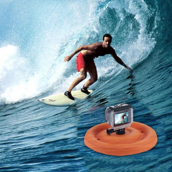 Літаюча та водоплавна тарілка - frisbee для екшен камер Xiaomi YI, SJCam, GoPRO (код № XTGP420)