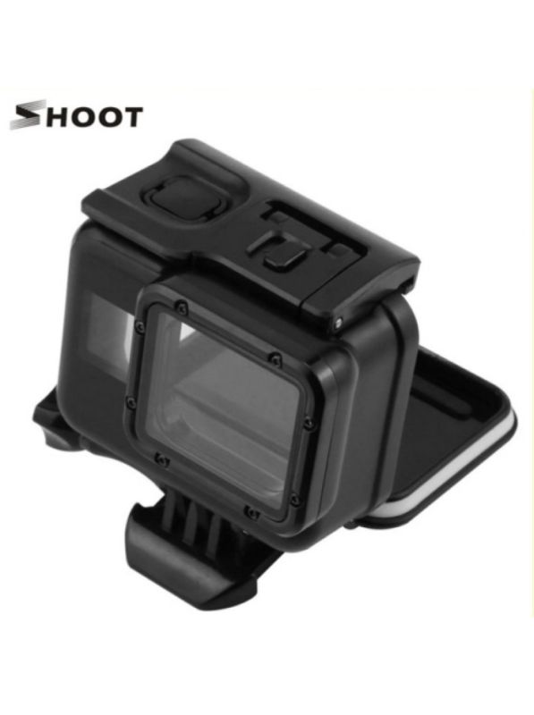 Аквабокс, водонепроникний бокс Shoot V. 2 для екшн камер GoPro Hero 5, 6, 7 (до 30 метрів) (код № XTGP377A)