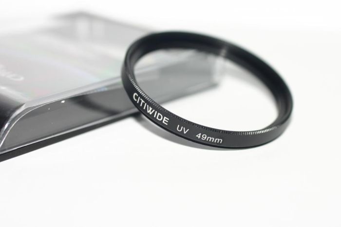 Ультрафіолетовий захисний UV світлофільтр CITIWIDE 49 мм