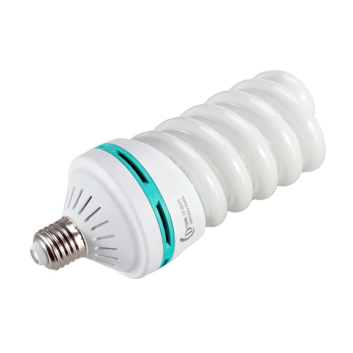 Флуоресцентна лампа Fotobestway 150 Вт, E27, 5500 K – лампа для студійного світла