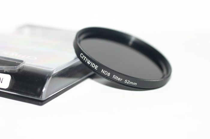 Нейтрально-сірий світлофільтр CITIWIDE 52 мм ND8